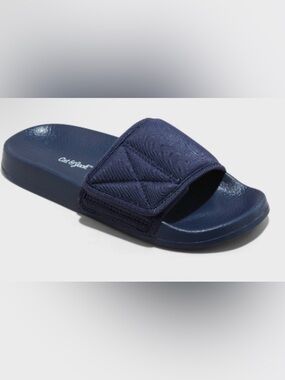 Cat & Jack Navy Slide Sandals
